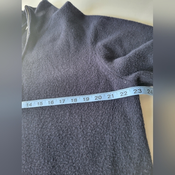 JW Anderson X Uniqlo Blue 1/4 Zip Mens Sweater L - Picture 6 of 7